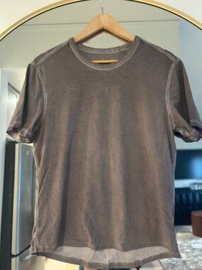 Men's Classic Washed Crew Neck T-Shirt - Gray